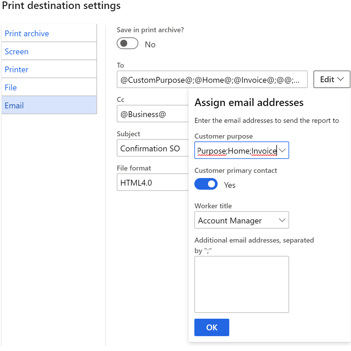 standard accounts payable confirmation form