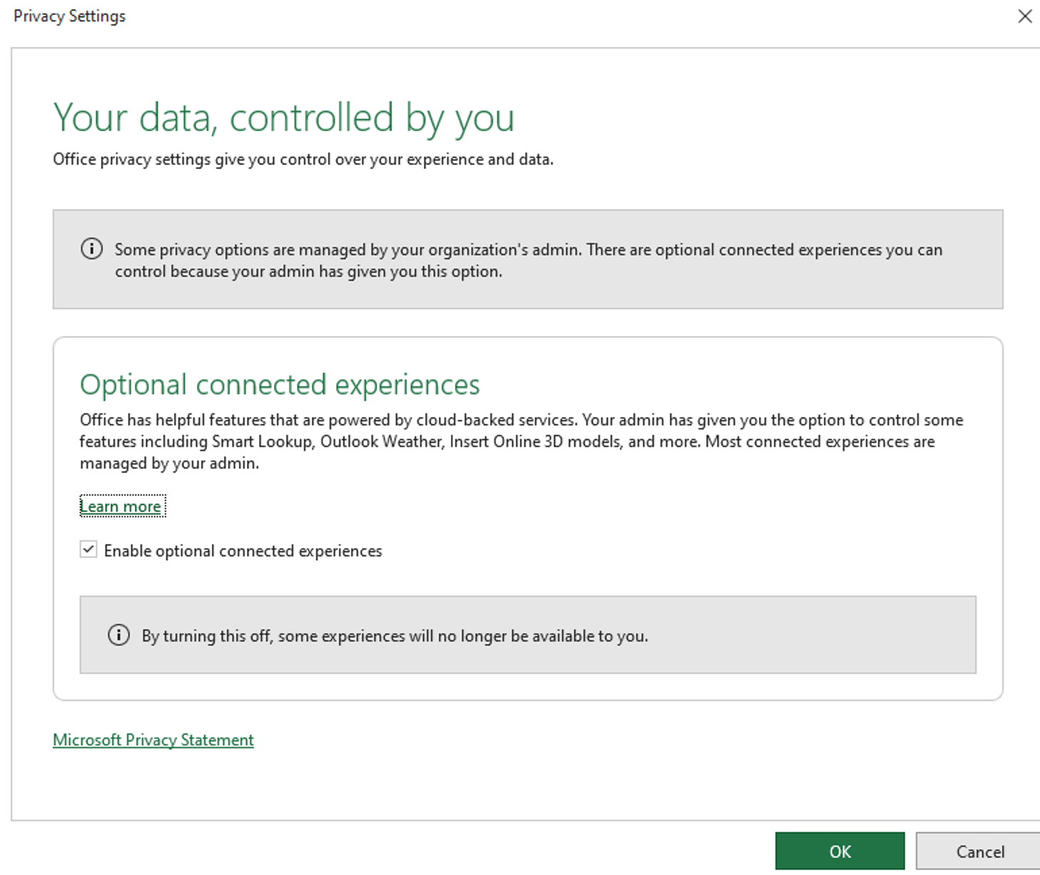 Privacy Controls & Settings - How  Works